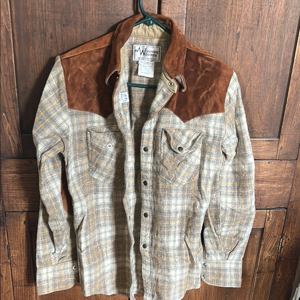 Vintage Wyoming Woolen western shirt